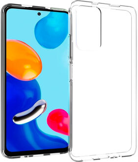 Accezz Clear Backcover voor de Xiaomi Redmi Note 11 (4G) / Note 11S (4G) - Transparant