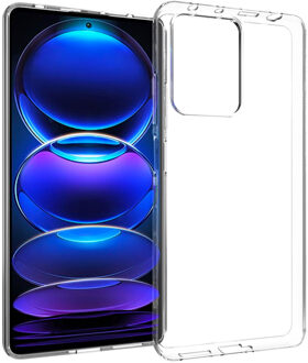 Accezz Clear Backcover voor de Xiaomi Redmi Note 12 Pro Plus - Transparant