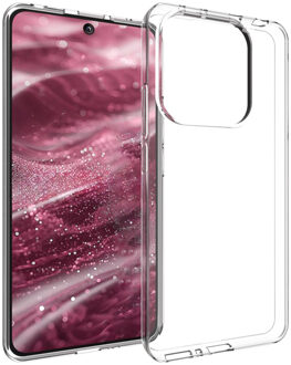 Accezz Clear Backcover voor de Xiaomi Redmi Note 14 (5G) - Transparant