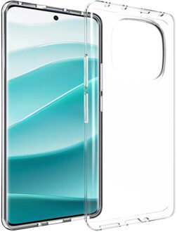 Accezz Clear Backcover voor de Xiaomi Redmi Note 14 Pro (5G) - Transparant