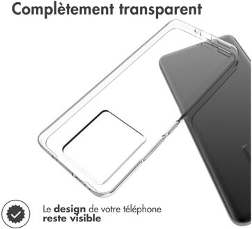Accezz Clear Backcover Xiaomi 13T / 13T Pro Telefoonhoesje Transparant