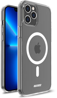 Accezz Clear Case met MagSafe voor Apple iPhone 13 Pro Telefoonhoesje Transparant