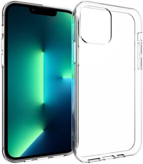 Accezz Clear Case voor Apple iPhone 13 Pro Telefoonhoesje Transparant