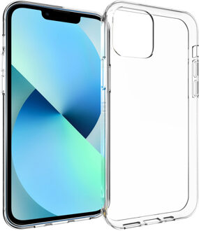 Accezz Clear Case voor Apple iPhone 13 Telefoonhoesje Transparant
