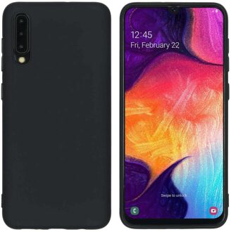 Accezz Color Backcover voor de Samsung Galaxy A50 / A30s - Zwart