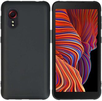 Accezz Color Backcover voor de Samsung Galaxy Xcover 5 - Zwart