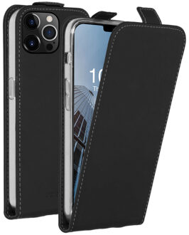 Accezz Flipcase voor Apple iPhone 13 Pro Max Telefoonhoesje Zwart