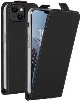 Accezz Flipcase voor Apple iPhone 13 Telefoonhoesje Zwart