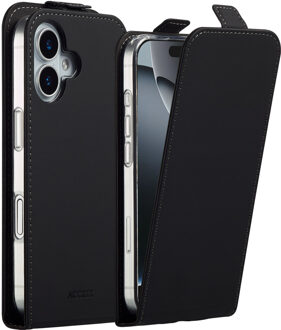 Accezz Flipcase voor de Apple iPhone 17 - Zwart