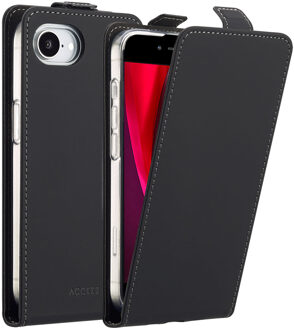 Accezz Flipcase voor de Apple iPhone 17e / 16e - Zwart