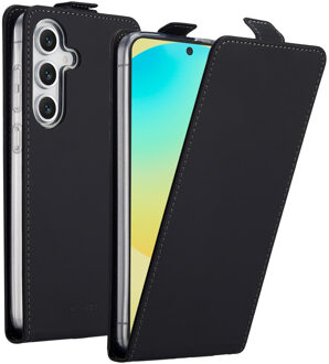 Accezz Flipcase voor de Samsung Galaxy S25 FE - Zwart