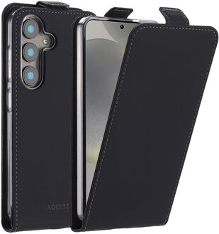 Accezz Flipcase voor de Samsung Galaxy S25 - Zwart