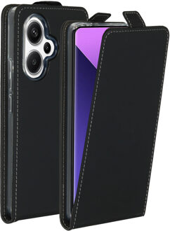 Accezz Flipcase voor de Xiaomi Redmi Note 13 Pro Plus (5G) - Zwart