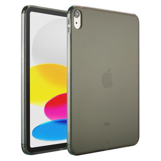 Accezz Frosted Backcover voor de Apple iPad 11 (2025) 11 inch A16 / iPad 10 (2022) 10.9 inch - Zwart