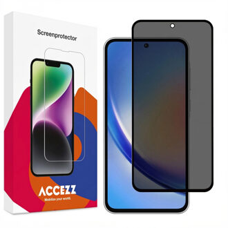 Accezz Gehard Glas Privacy Screenprotector voor de Samsung Galaxy A35 / A55 - Transparant