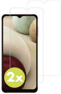 Accezz Gehard Glas Screenprotector 2-pack voor de Samsung Galaxy A04(s) / A12 / A32 (5G) / A13 (5G/4G) Transparant