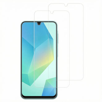 Accezz Gehard Glas Screenprotector 2-pack voor de Samsung Galaxy A16 / A17 / A26 Transparant