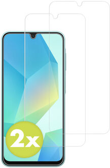 Accezz Gehard Glas Screenprotector 2-pack voor de Samsung Galaxy A16 / A17 / A26 Transparant
