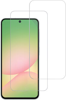 Accezz Gehard Glas Screenprotector 2-pack voor de Samsung Galaxy A57 (5G) Transparant