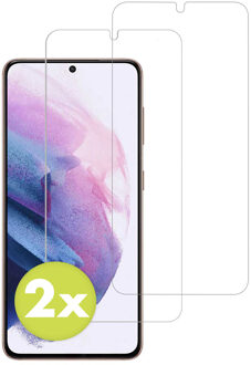 Accezz Gehard Glas Screenprotector 2-pack voor de Samsung Galaxy S22 Plus / S23 Plus Transparant
