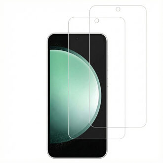 Accezz Gehard Glas Screenprotector 2-pack voor de Samsung Galaxy S24 FE / A36 / A37 / A56 Transparant