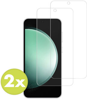 Accezz Gehard Glas Screenprotector 2-pack voor de Samsung Galaxy S24 FE / A36 / A56 Transparant
