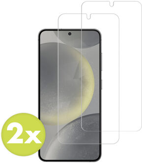Accezz Gehard Glas Screenprotector 2-pack voor de Samsung Galaxy S24 / S25 Transparant