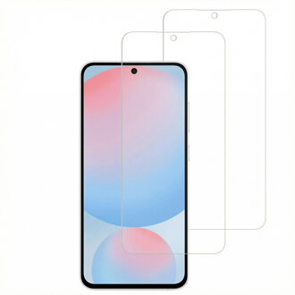Accezz Gehard Glas Screenprotector 2-pack voor de Samsung Galaxy S25 FE Transparant