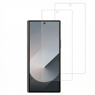 Accezz Gehard Glas Screenprotector 2-pack voor de Samsung Galaxy Z Fold 7 Transparant