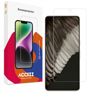 Accezz Gehard Glas Screenprotector Google Pixel 8 Pro Smartphone screenprotector Transparant