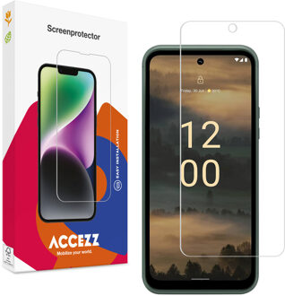 Accezz Gehard Glas Screenprotector Nokia XR21 Smartphone screenprotector Transparant