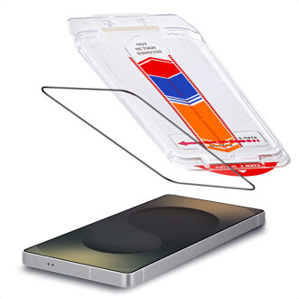 Accezz Gehard Glas Screenprotector + Applicator voor de Samsung Galaxy S26 Ultra Transparant