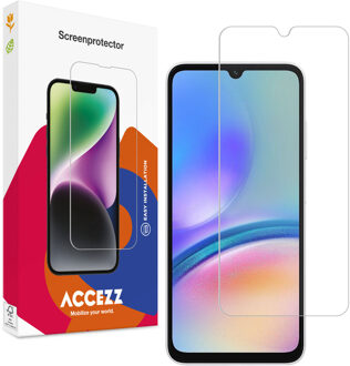 Accezz Gehard Glas Screenprotector Samsung Galaxy A05s Smartphone screenprotector Transparant