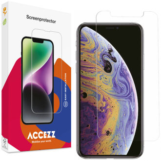 Accezz Gehard Glas Screenprotector voor de Apple iPhone 11 Pro Max / Xs Max Transparant