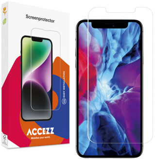 Accezz Gehard Glas Screenprotector voor de Apple iPhone 12 Pro Max Transparant