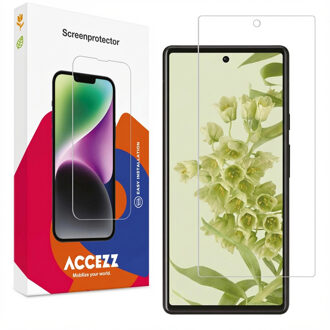 Accezz Gehard Glas Screenprotector voor de Google Pixel 6 Transparant