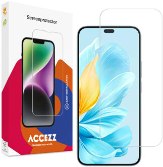 Accezz Gehard Glas Screenprotector voor de Honor 200 Lite Transparant