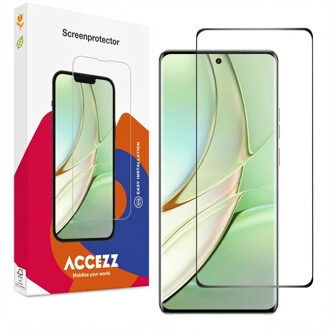 Accezz Gehard Glas Screenprotector voor de Motorola Edge 40 Transparant