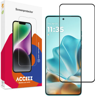 Accezz Gehard Glas Screenprotector voor de Motorola Edge 60 Fusion Transparant