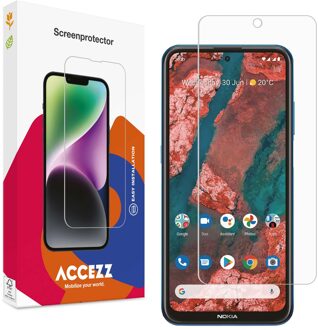 Accezz Gehard Glas Screenprotector voor de Nokia X10 / X20 Transparant