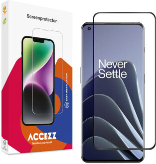 Accezz Gehard Glas Screenprotector voor de OnePlus 10 Pro / OnePlus 11 Transparant
