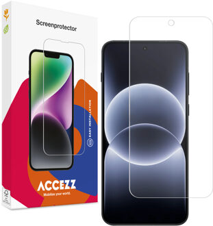 Accezz Gehard Glas Screenprotector voor de OnePlus 15R Transparant