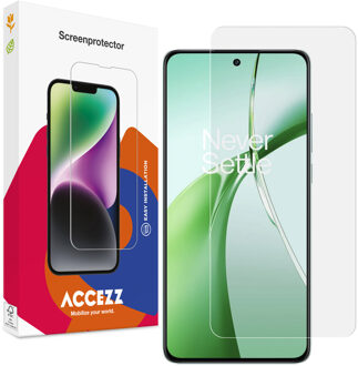 Accezz Gehard Glas Screenprotector voor de OnePlus Nord CE 4 Transparant