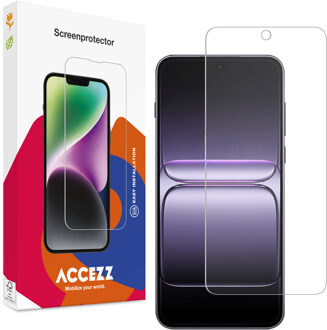 Accezz Gehard Glas Screenprotector voor de OnePlus Nord CE5 Transparant