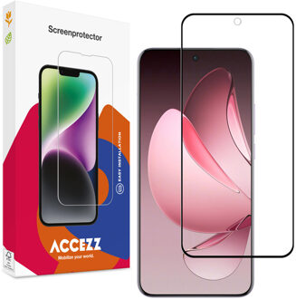 Accezz Gehard Glas Screenprotector voor de Oppo Reno 13 Pro Transparant