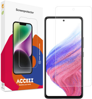 Accezz Gehard Glas Screenprotector voor de Samsung Galaxy A51 Transparant
