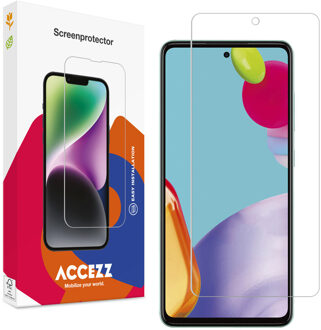 Accezz Gehard Glas Screenprotector voor de Samsung Galaxy A52(s) (5G/4G) / A53 Transparant