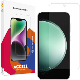 Accezz Gehard Glas Screenprotector voor de Samsung Galaxy S24 FE / A36 / A37 / A56 Transparant