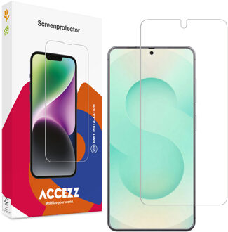 Accezz Gehard Glas Screenprotector voor de Samsung Galaxy S26 Plus Transparant