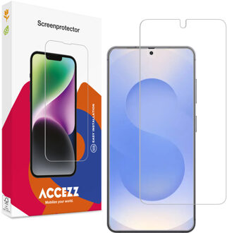 Accezz Gehard Glas Screenprotector voor de Samsung Galaxy S26 Transparant